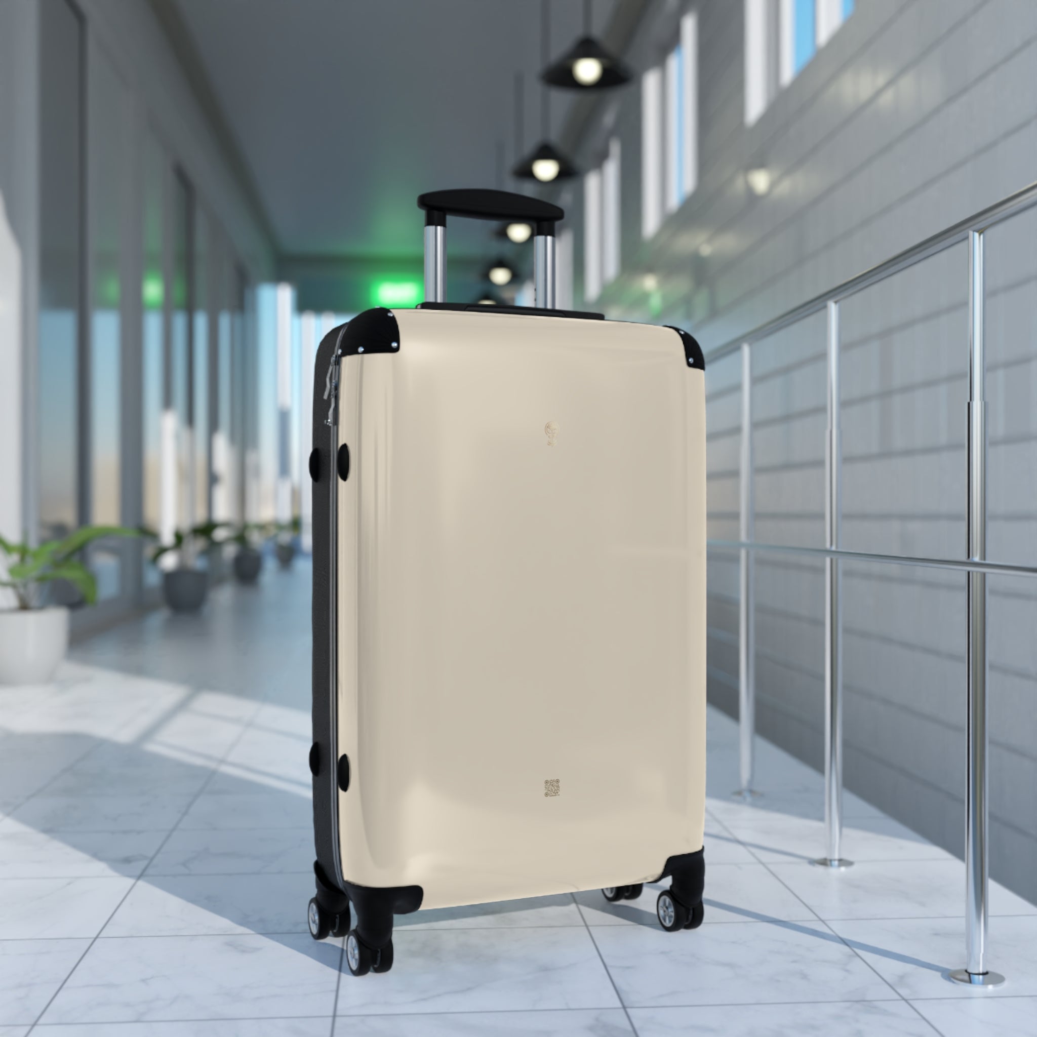 Travel Suitcase Cashmere Cream