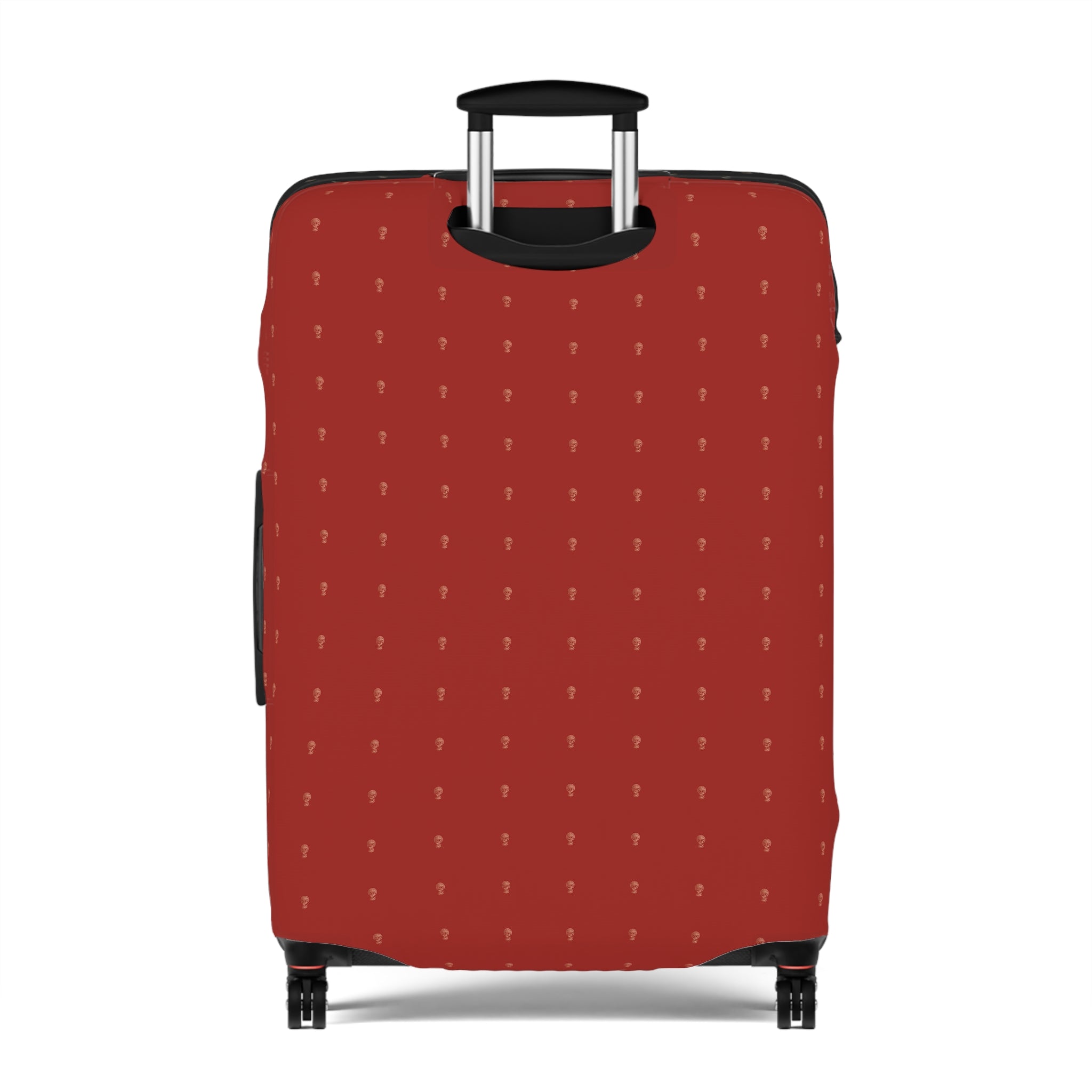 Luggage Cover Jet Black Elegance Ruby Royale