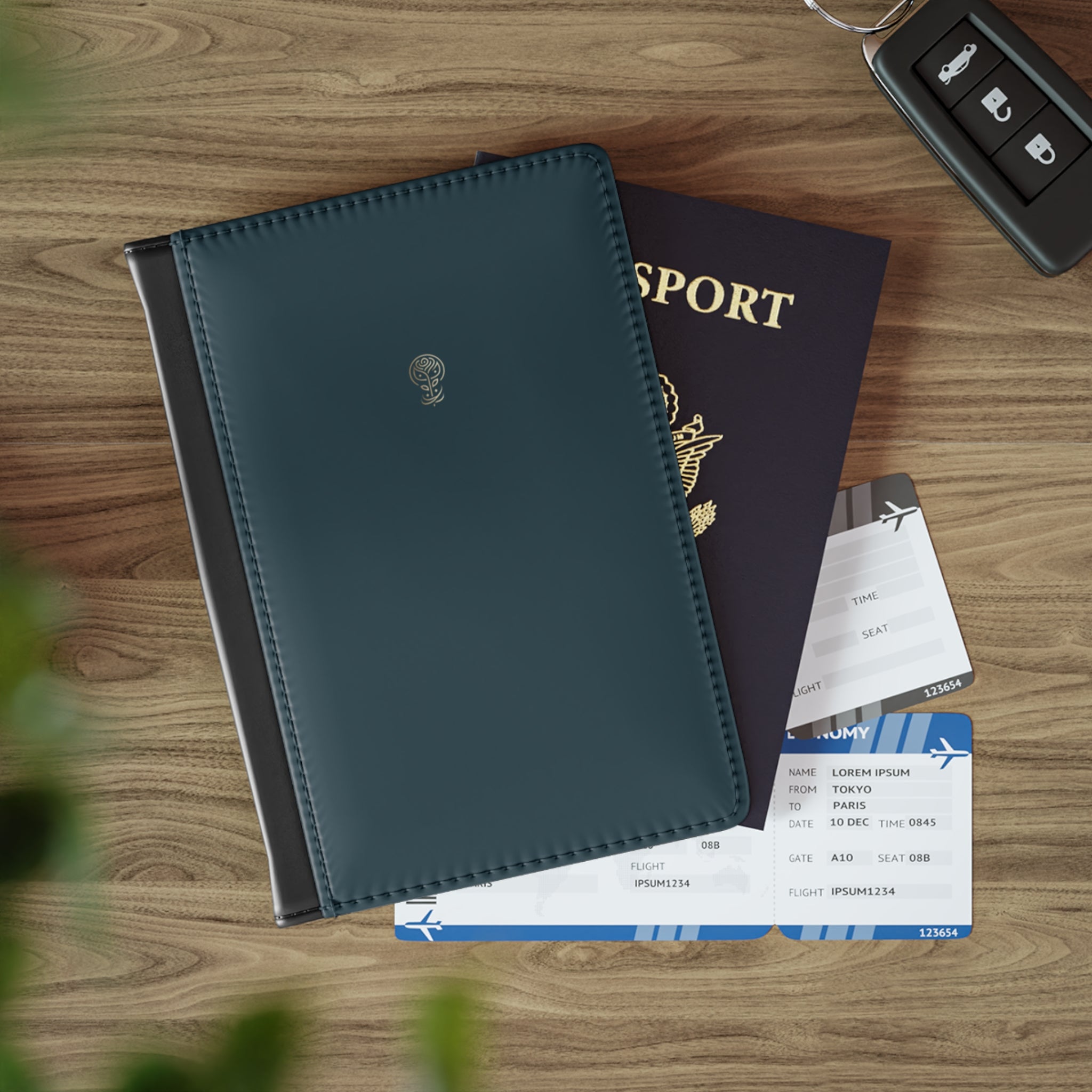 Passport Cover Majestic Teal