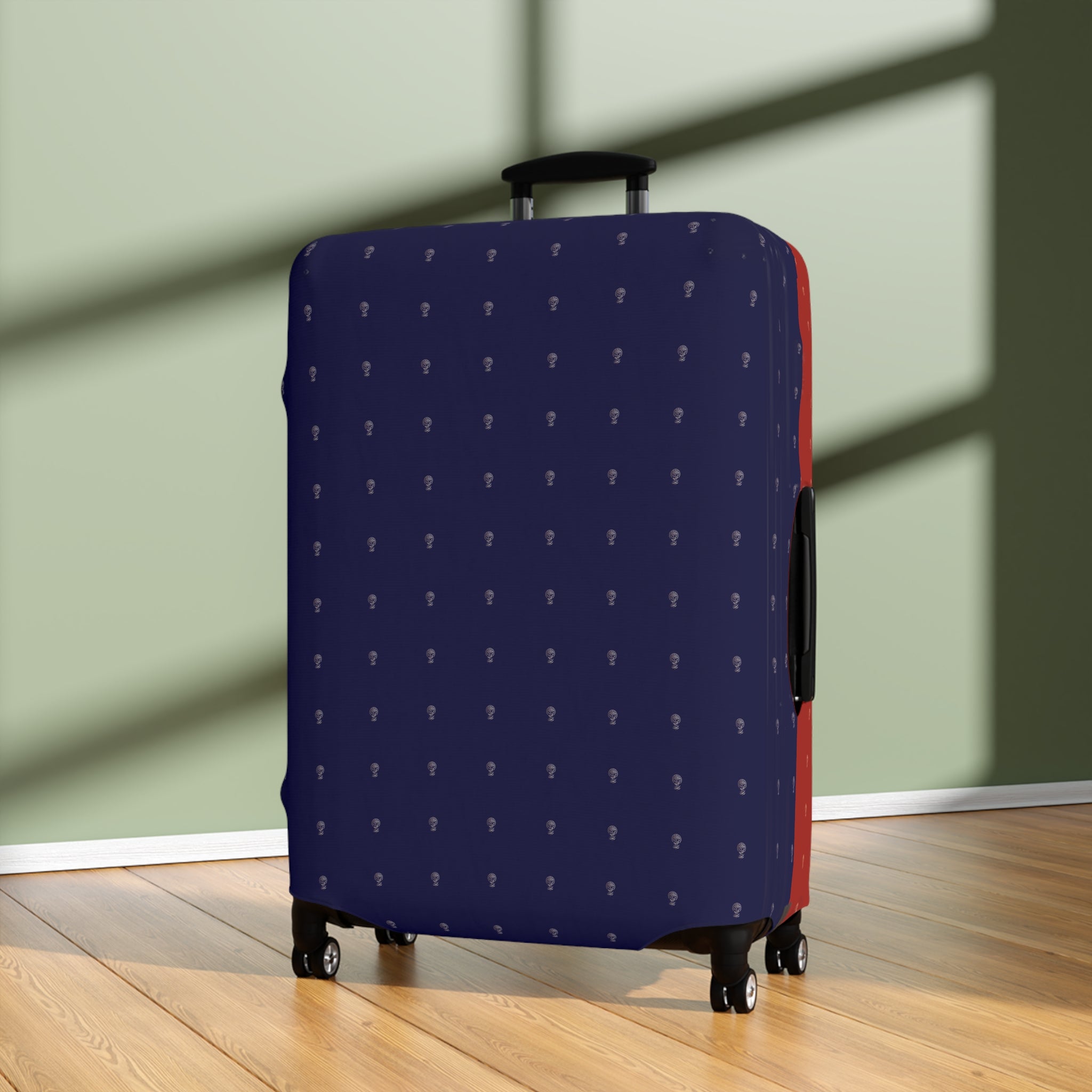 Luggage Cover Midnight Sapphire Ruby Royale