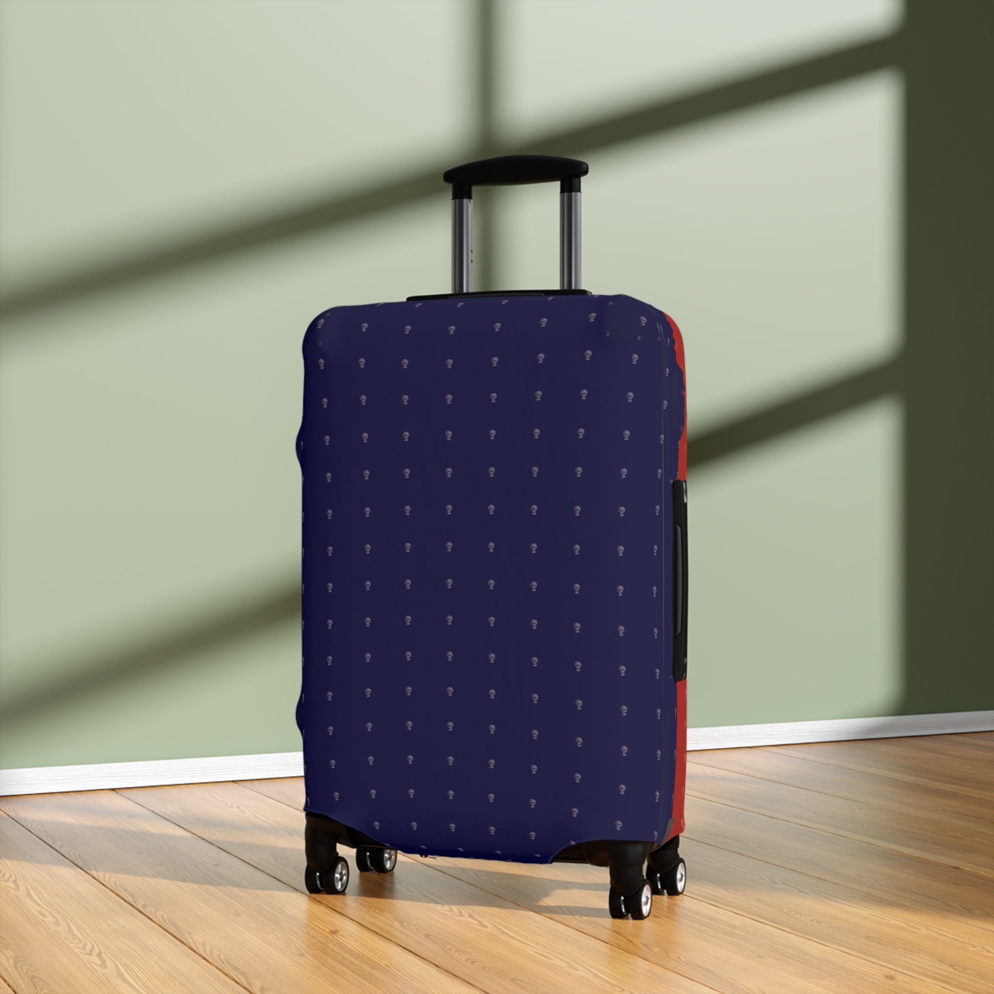 Luggage Cover Midnight Sapphire Ruby Royale