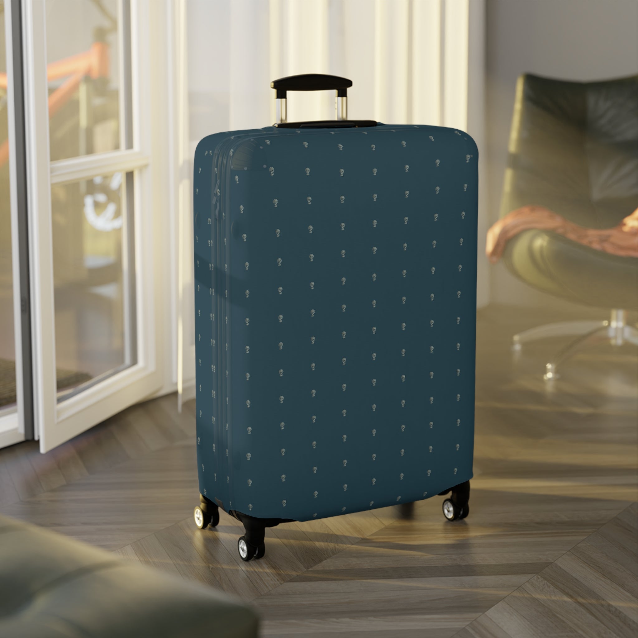 Luggage Cover Majestic Teal