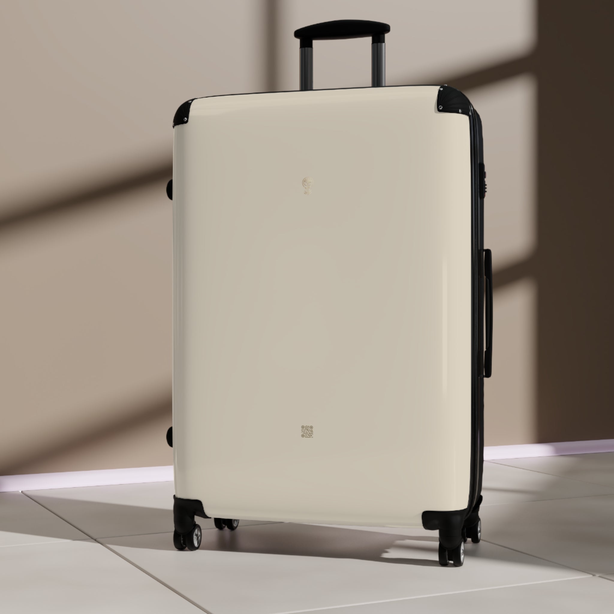 Travel Suitcase Cashmere Cream