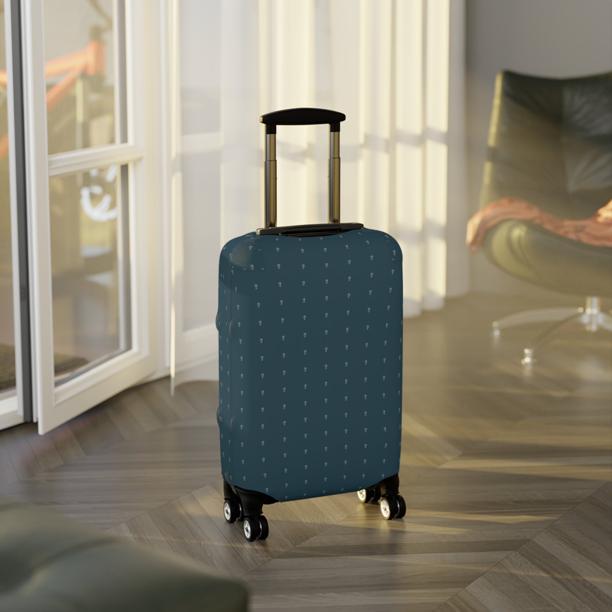 Luggage Cover Majestic Teal